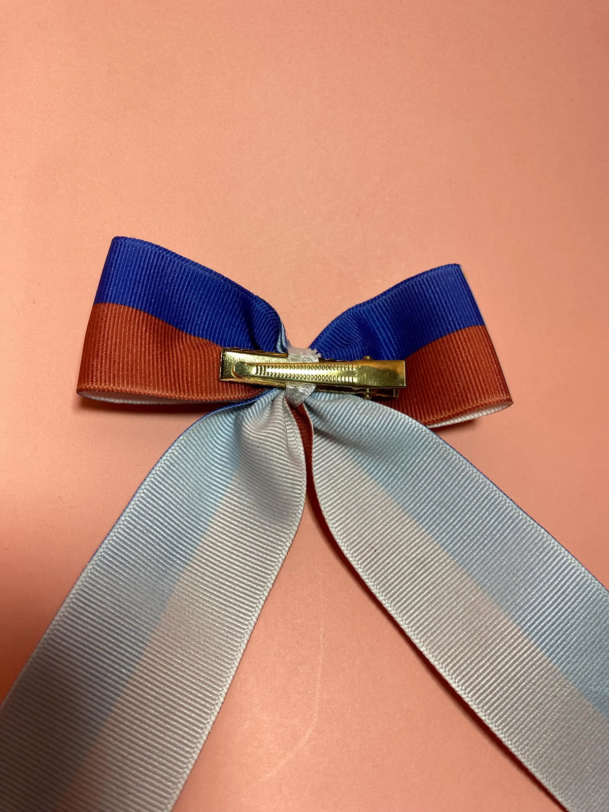 Filipino themed Hand made, hand printed hair bows Philippines Flag