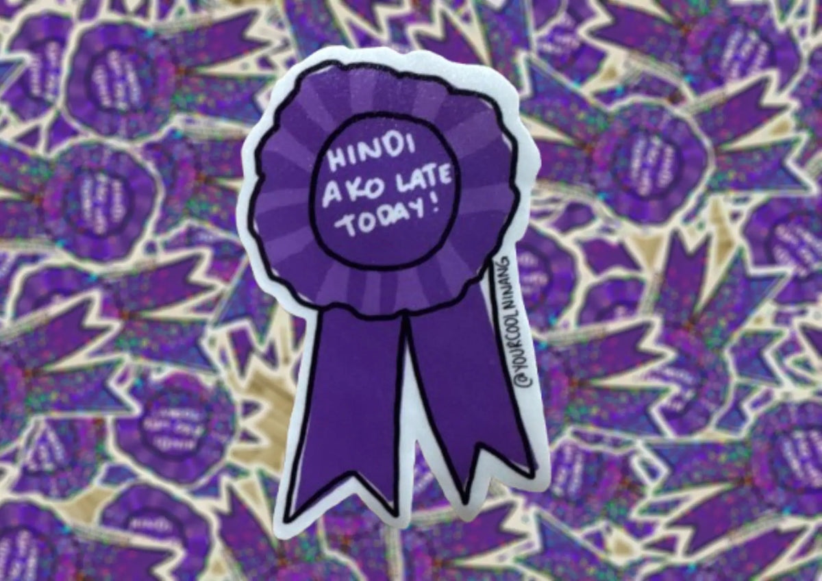 Adulting Awards in Filipino Tagalog sticker Funny