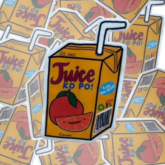 Juice Ko Po! Funny Tagalog stickers Filipino Pinoy Philippine Pride Diyos Ko Po