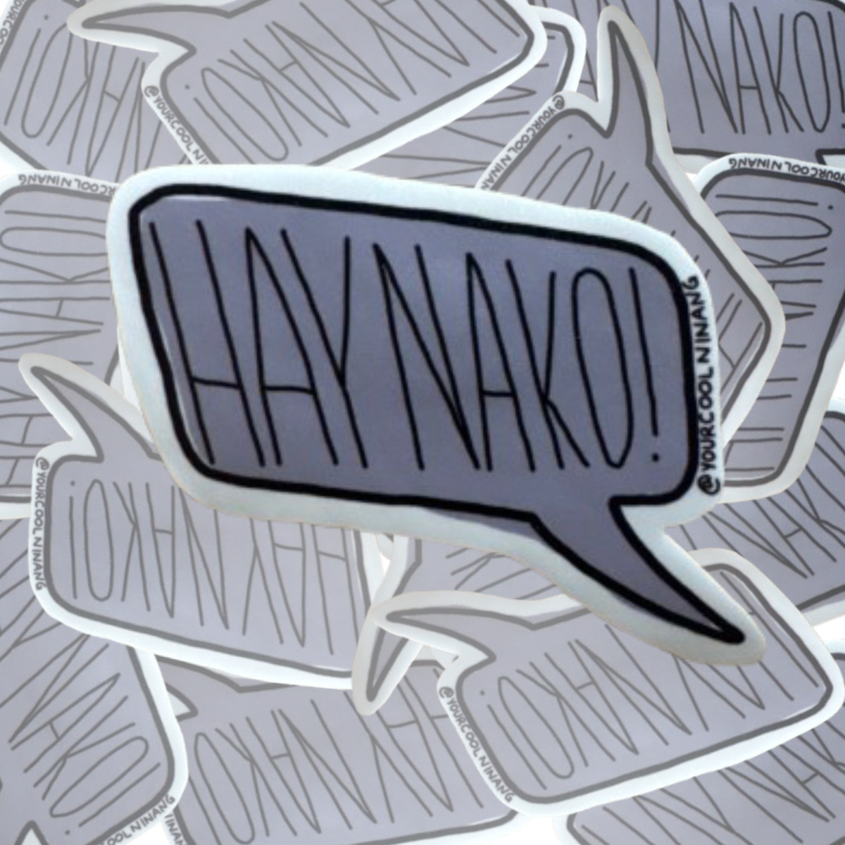 Bwiset Hay Nako Funny Tagalog stickers Filipino Pinoy Philippine Pride