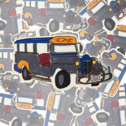 Jeepney Laboy stickers Tagalog Filipino Pinoy Philippine Pride