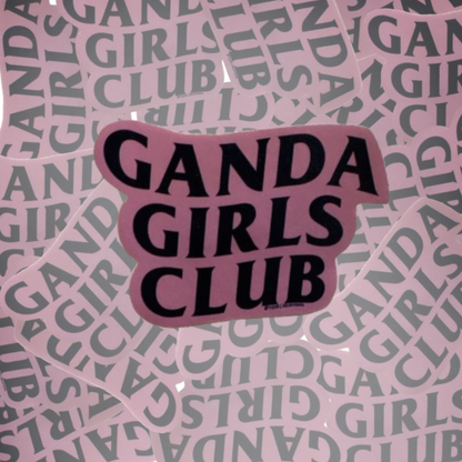 Pogi Boys Club Ganda Girls Club funny filipino Tagalog Philippines stickers