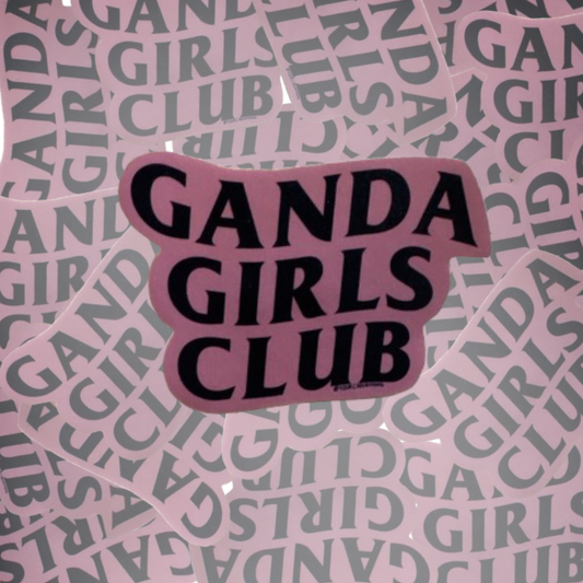 Pogi Boys Club Ganda Girls Club funny filipino Tagalog Philippines stickers