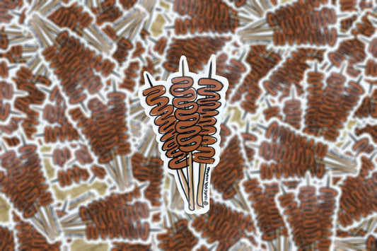 Isaw Philippines street food Tagalog stickers Filipino Pinoy Chicken Gizzard Philippine Pride