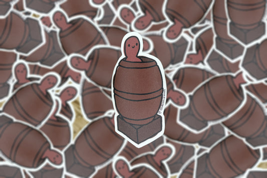Barrel man baguio wood carved souvenir inspired  Funny Tagalog stickers Filipino Pinoy Philippine Pride