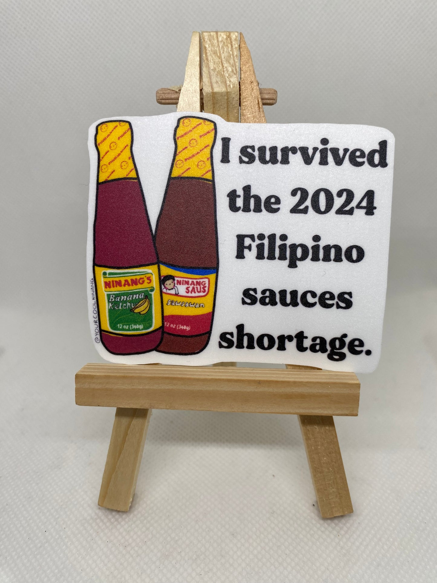 Filipino Sauce Shortage Stickers