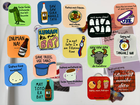 Filipino Philippines Tagalog funny phrases magnets