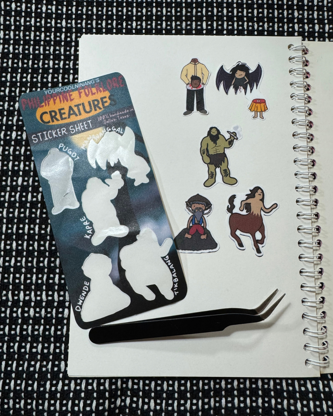 Filipino themed Sticker Sheets