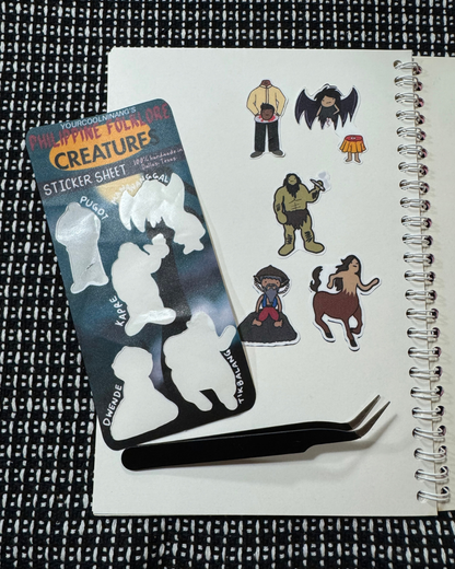 Filipino themed Sticker Sheets