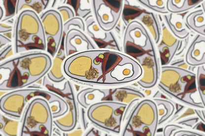 Filipino meals stickers: Silogs: Tapsilog, Tocilog, Longsilog, Chicksilog, BBQsilog, Hotsilog, Bangsilog, Porksilog, Tinapasilog