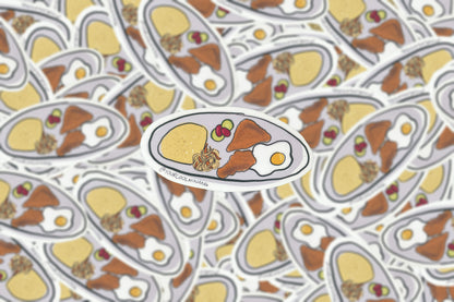 Filipino meals stickers: Silogs: Tapsilog, Tocilog, Longsilog, Chicksilog, BBQsilog, Hotsilog, Bangsilog, Porksilog, Tinapasilog