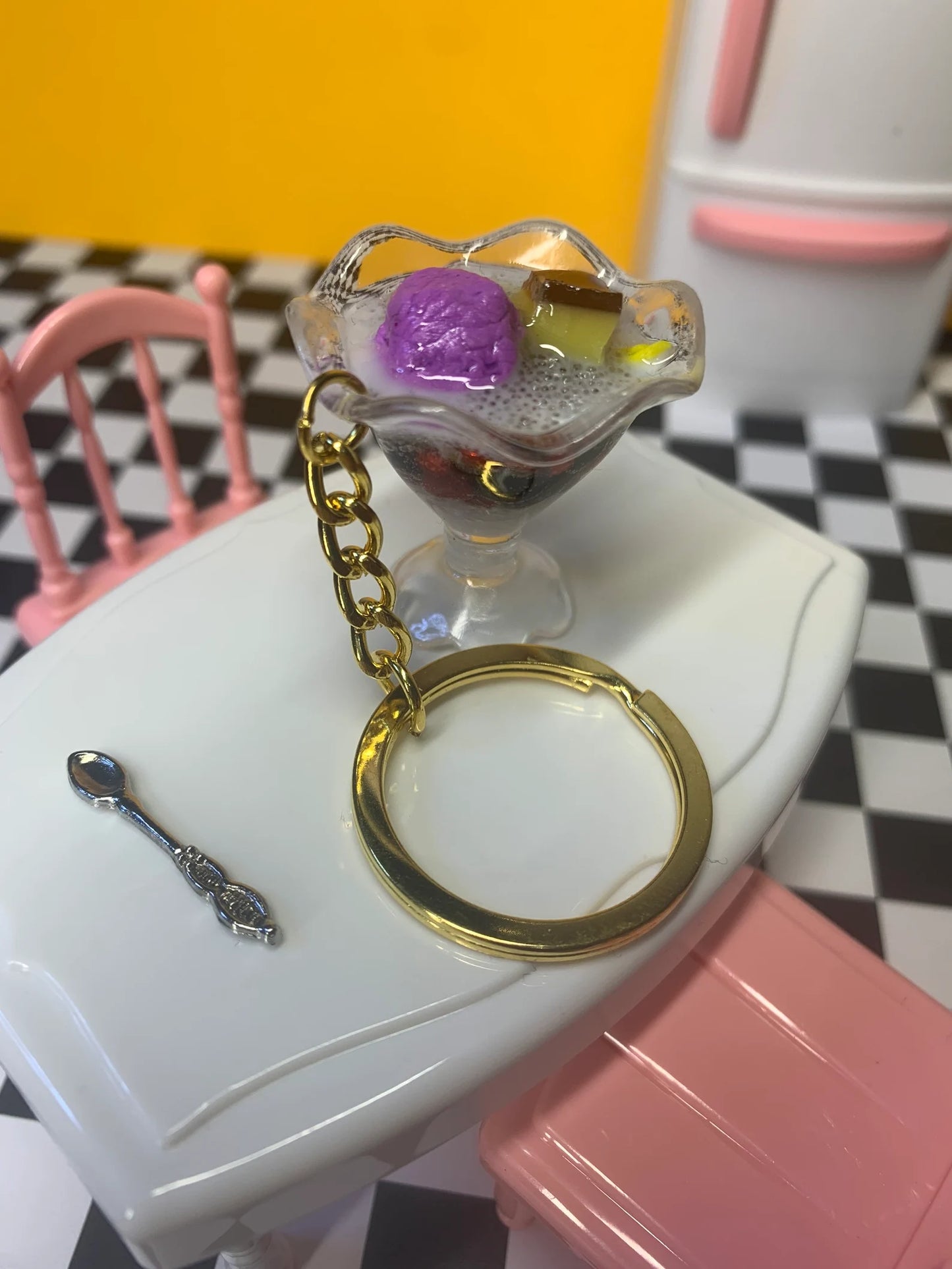 Halo-Halo Keychain (Parfait cup)