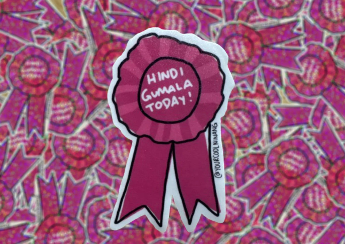 Adulting Awards in Filipino Tagalog sticker Funny