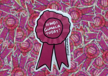 Adulting Awards in Filipino Tagalog sticker Funny