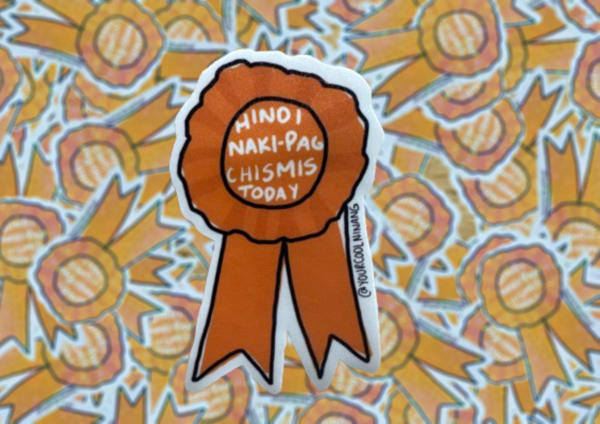 Adulting Awards in Filipino Tagalog sticker Funny