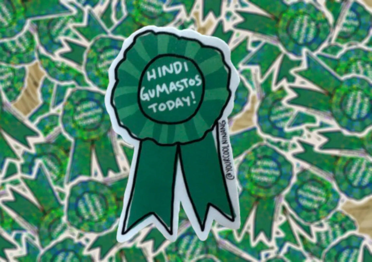 Adulting Awards in Filipino Tagalog sticker Funny