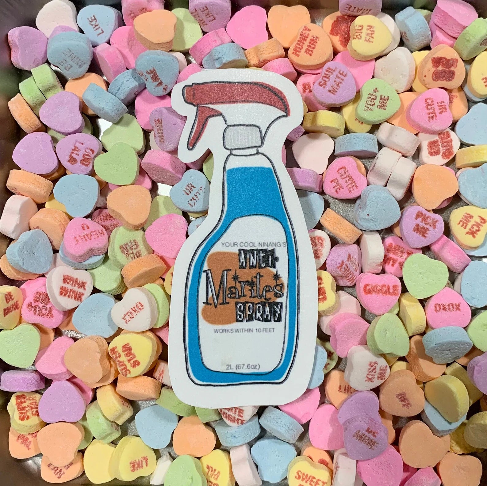 Tagalog Anti-Valentines Stickers Filipino Hugot Lines – YourCoolNinang