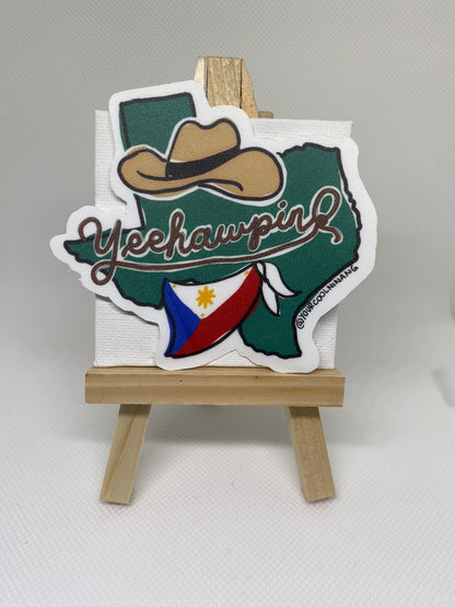 Yeehawpino Sticker