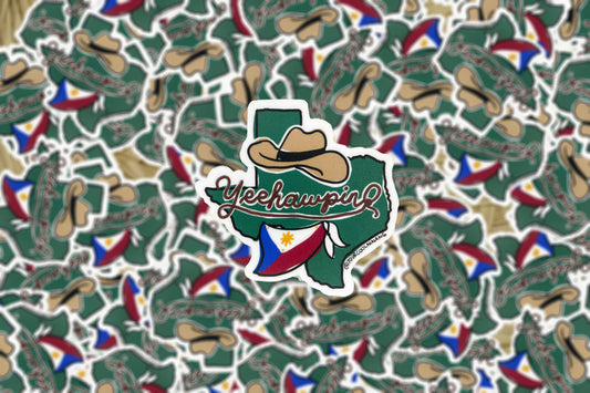 Yeehawpino Sticker